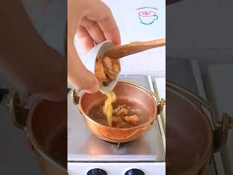 MINI KIMCHI STEW #shorts #miniaturecusina