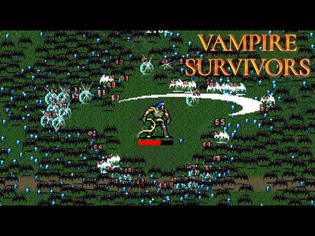 1万の敵から30分生き残るだけの神ゲー『Vampire Survivors』