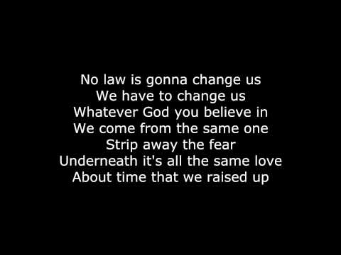Macklemore - Same Love - Lyrics.