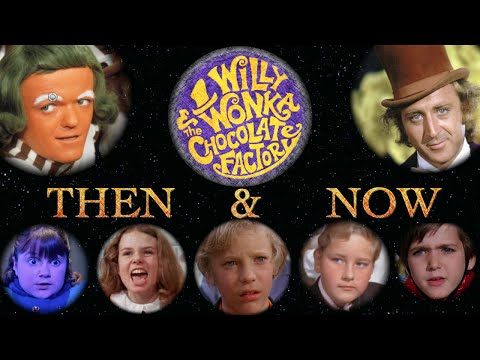 Willy Wonka and the Chocolate Factory Cast - Then and Now (2015)