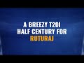 Ruturaj slams his maiden T20I half-century!  - 00:23 min - News - Video