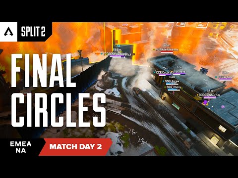 Final Circles | NA/EMEA Pro League Split 2 Match Day 2 | Apex Legends