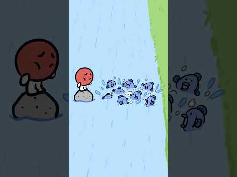 救出  #animation #アニメーション #funny #cartoon #おにぎりとうめぼし#おにうめ