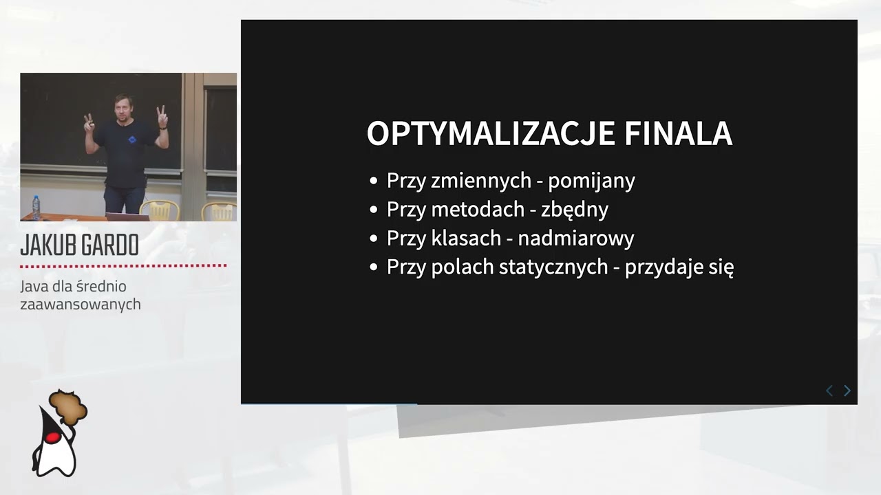 Toruń JUG #74 - "Java dla średnio zaawansowanych" - Jakub Gardo