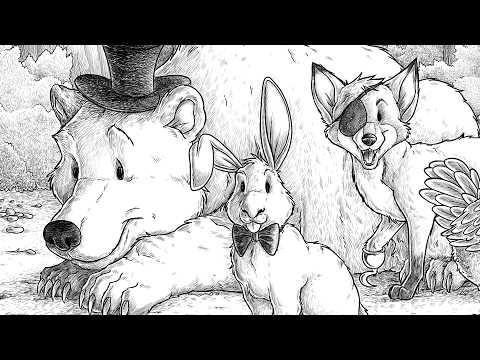 Relaxing Video - Five Nights at Freddy's Speedpaint! FNAF Storybook [Tony Crynight]