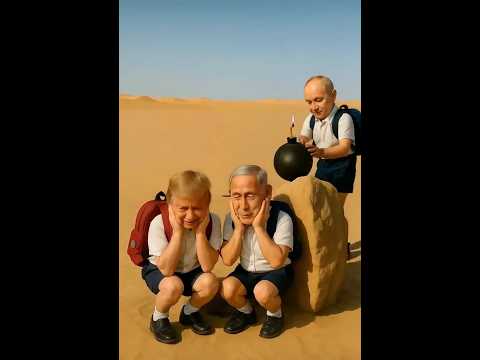 Putin Heroically Saves Khamenei from Trump & Netanyahu’s Trap | #funny #trump #shorts #putin #modi