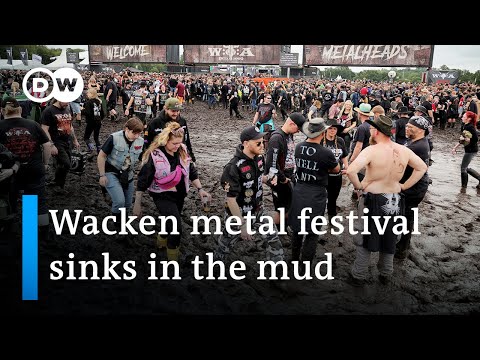 Wacken metal festival closes gates due to mud | DW News