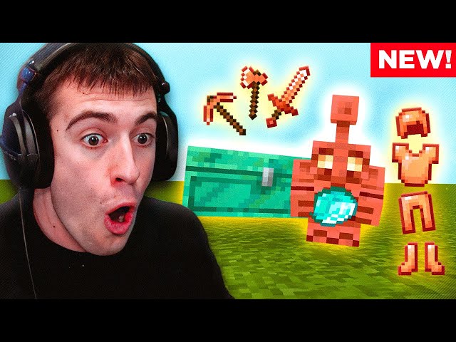 IL GOLEM di RAME è FINALMENTE su MINECRAFT!! 😍
