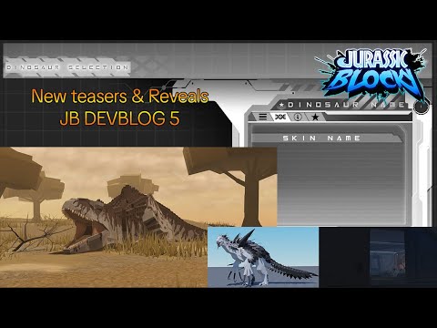 New Teasers & Reveals | Jurassic Blocky Roblox