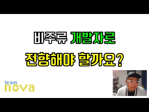 비주류 개발자로 전향해야 할까요?