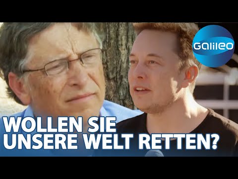 Milliardäre mit Spendierhosen: Können Elon Musk & Bill Gates die Welt retten? | Galileo | ProSieben