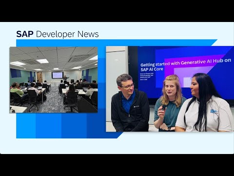 SAP Developer News