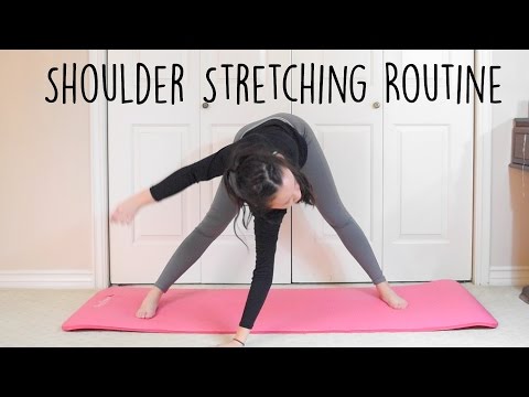 Shoulder stretches Shoulder stretches