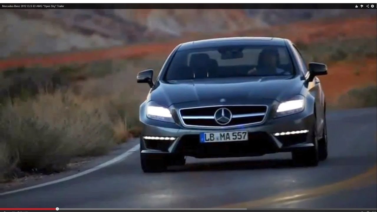 Mercedes benz cls amg 2012 youtube #7