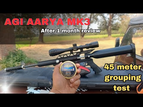 AGI AARYA MK3 AFTER 1 MONTH REVIEW AND ACCURACY TESTING AT 45 METER 😍😍