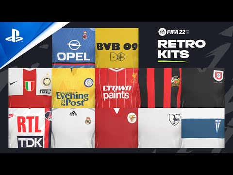 FIFA 22 - FUT 22 Club Retro Kits Trailer | PS5, PS4