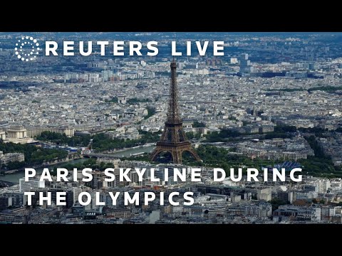 LIVE: Paris skyline during the Olympics