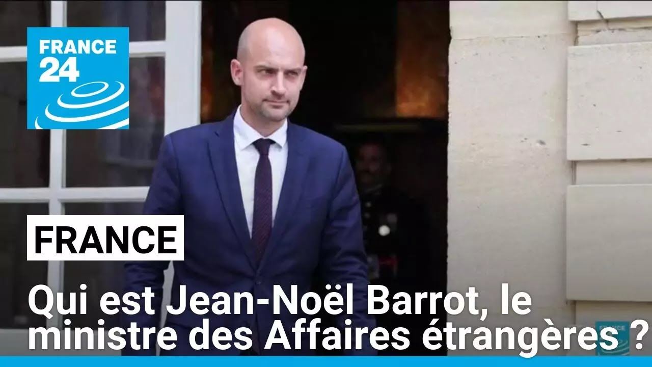 France : qui est Jean-Noël Barrot, le nouveau ministre des Affaires étrangères ? • FRANCE 24