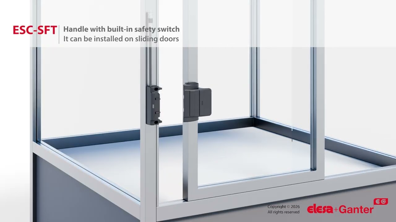 Mânere ESC-SFT cu întrerupător de siguranță încorporat: sigure, inteligente, fiabile video