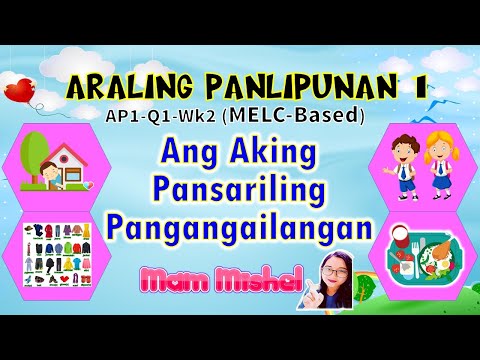 Upload mp3 to YouTube and audio cutter for Araling Panlipunan 1||Ang Aking Pansariling Pangangailangan (MELC based) download from Youtube