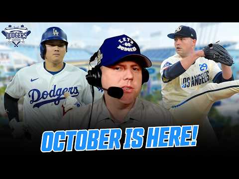 Dodgers Game 1 Starter SHOCKER, BIG Josue De Paula Roster Update, NLDS is SET, &amp; More!