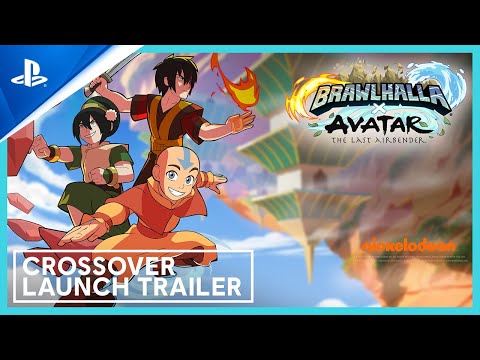 Brawlhalla X Avatar: The Last Airbender - Crossover Launch Trailer | PS4 Games