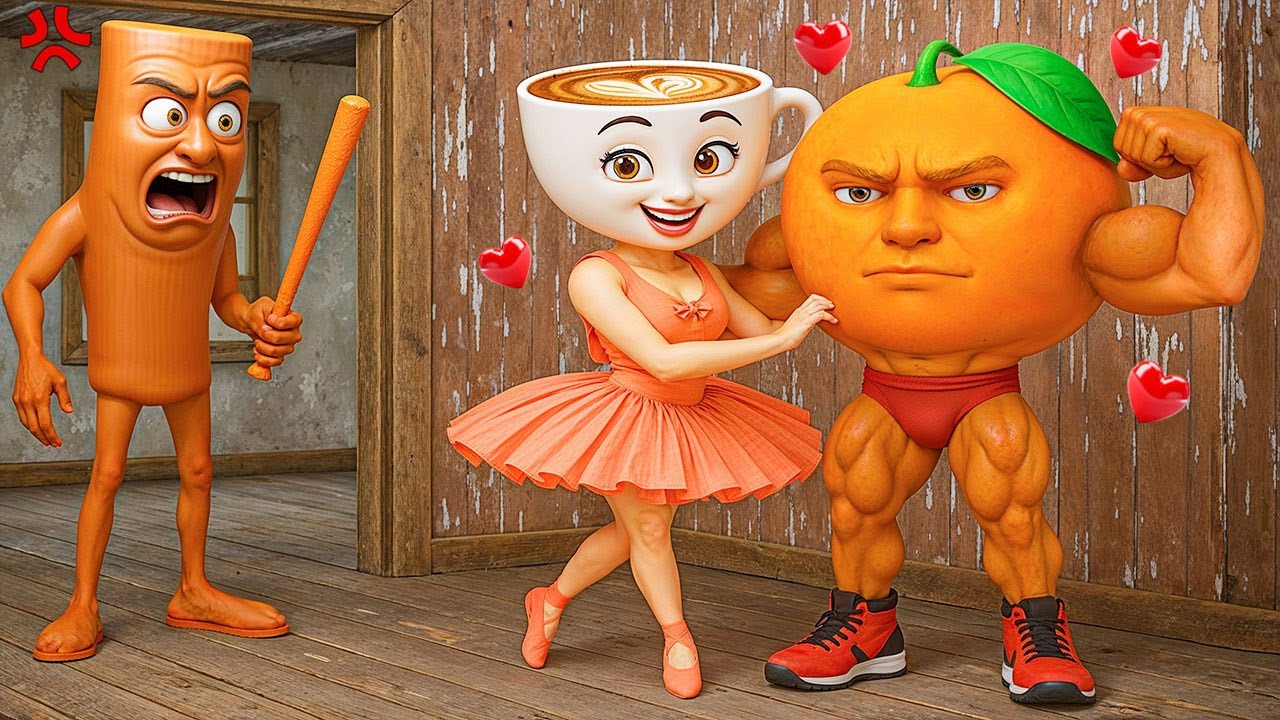Tung Tung Sahur Family Sad Story with Ballerina Cappuccina in Granny House | Funny Horror Animation