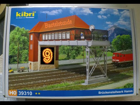 Crafting session #9 - Kibri 39310 Hamm bridge signal box