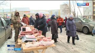 В Омске продолжается борьба с несанкционированными торговыми точками