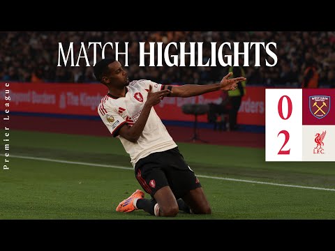 Highlights: West Ham 0-2 Liverpool | Isak Scores in Premier League Win