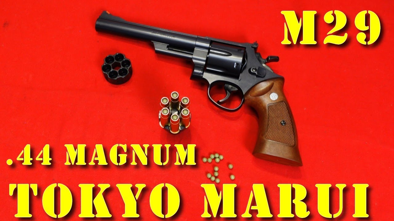 Airsoft - Tokyo Marui - M29 .44 Magnum Spring series [ENG dub]