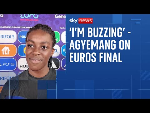 Michelle Agyemang 'buzzing' after Lionesses through to Euros final