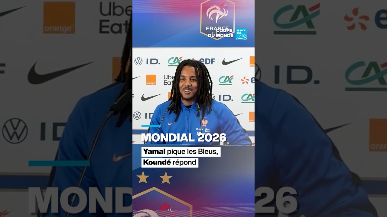 #LesBleus pas favoris du #Mondial ? #JulesKoundé répond à #LamineYamal • FRANCE 24