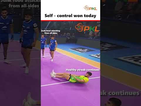 Dil cheat day pe hai , par routine clean day pe 🥹💪 #ProKabaddi