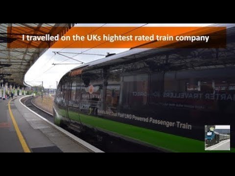 I travelled on the UKs HIGHEST rated train company