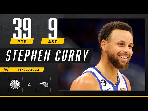 Steph Curry's 39 PTS come up short vs. Magic video clip