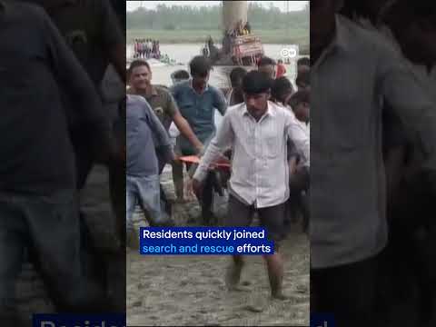 Deadly bridge collapse in India | DW News