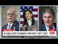 No Labels official: Democrats will get run over by Trump train  - 07:30 min - News - Video