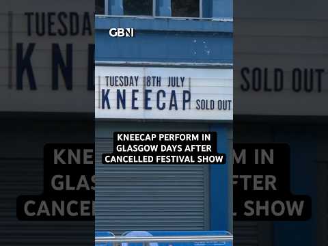 Kneecap play Glasgow show just days after CANCELLED festival performance