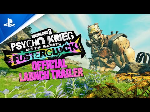 Borderlands 3 - Psycho Krieg and the Fantastic Fustercluck Launch Trailer | PS4