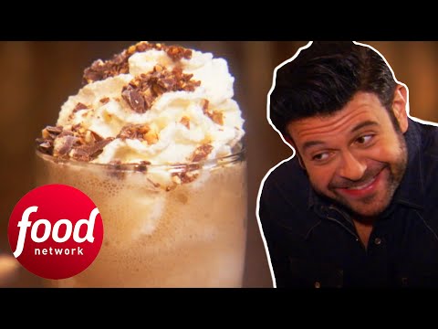 Adam Eats A Dangerous Liquid Nitrogen Ice Cream Milkshake | Secret Eats With Adam Richman