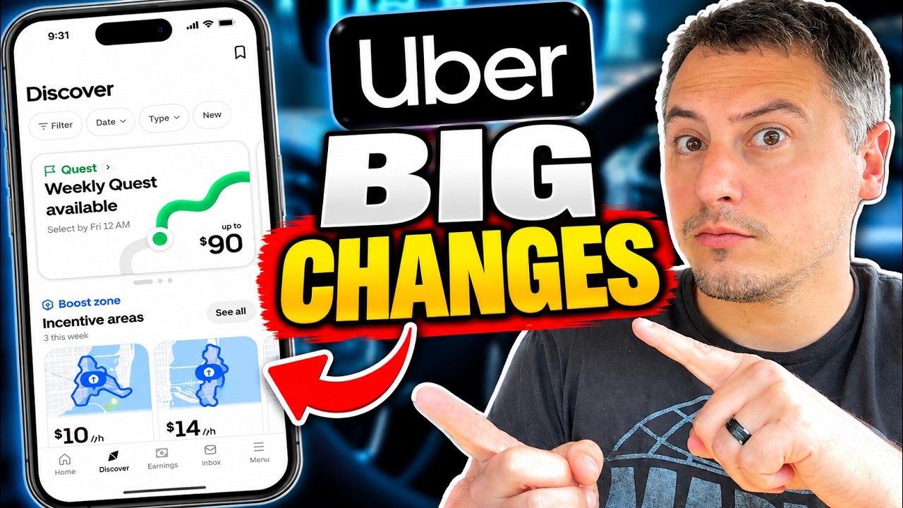 Uber Just Announced A TON Of Changes For Drivers