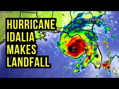 Powerful Hurricane Idalia makes Landfall this morning…