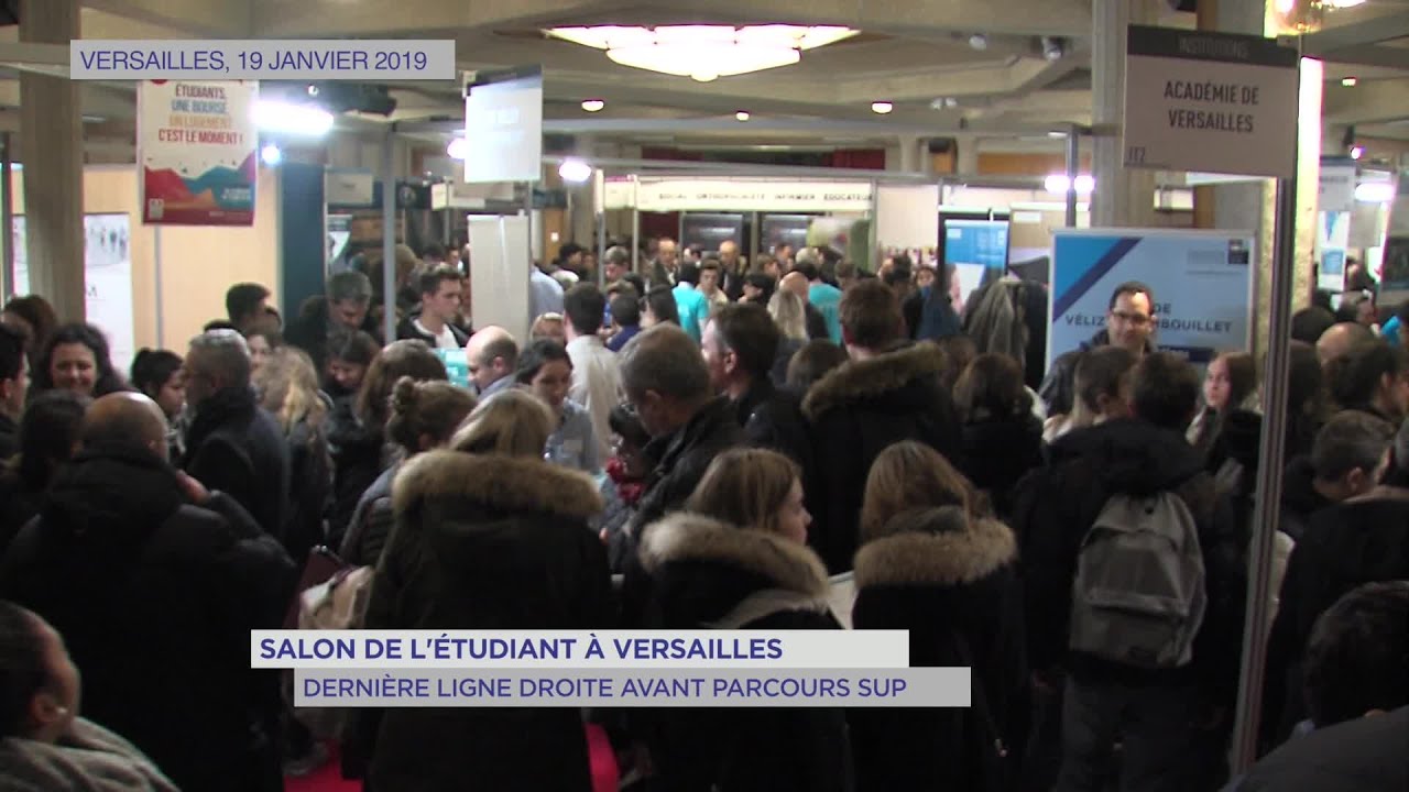 Yvelines | Salon de l’étudiant à Versailles : dernière ligne droite avant parcours sup