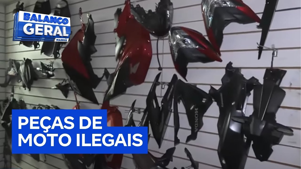 Irregularidades em loja de peças de moto