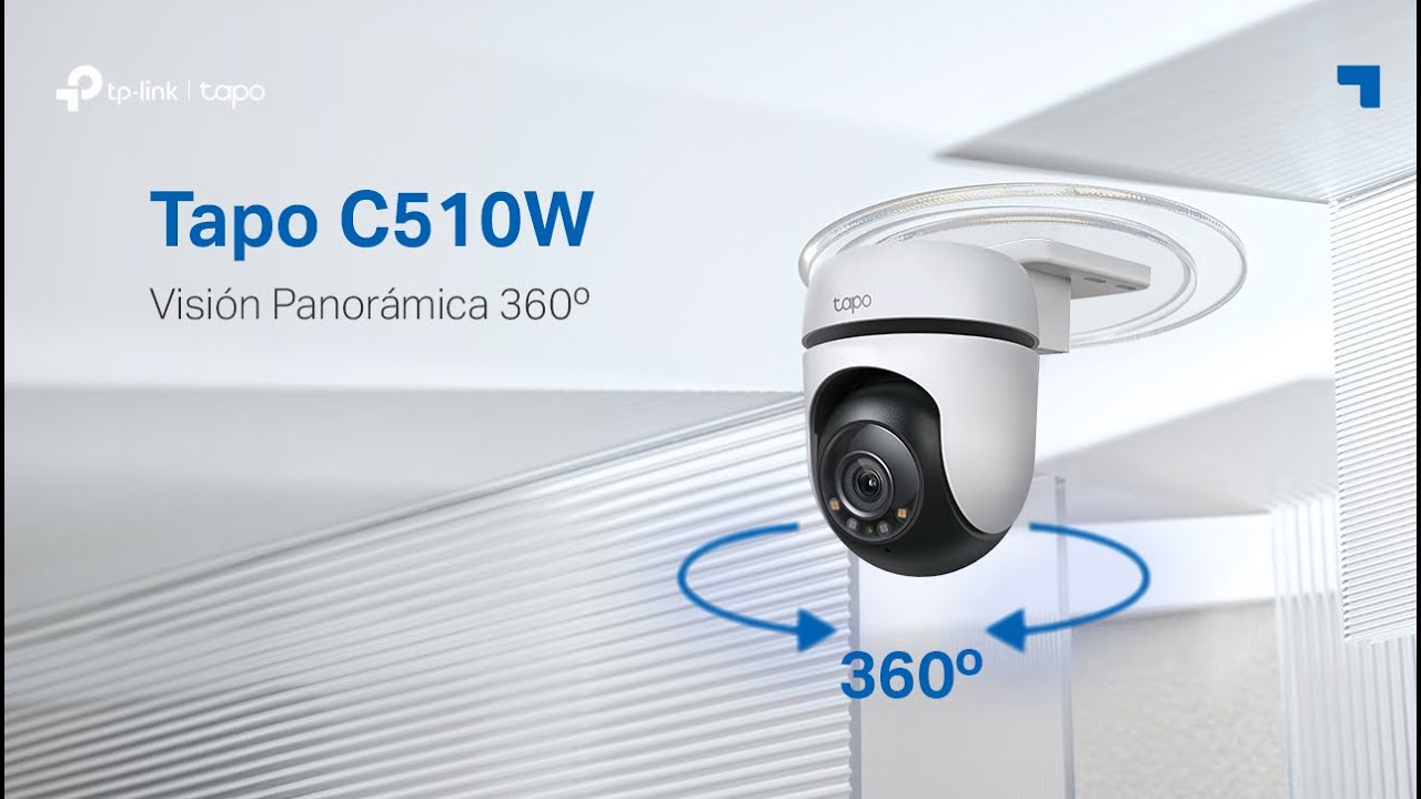 Video TP-Link Tapo C510W - IP Camera for Outdoors, 2K, WiFi 2.4GHz, Motorized