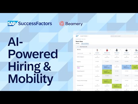 AI-Powered Hiring & Mobility in SAP SuccessFactors with Beamery