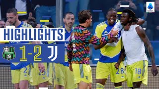 Sassuolo 1-2 Juventus | Kean Scores Late to Secure Away Win! | Serie A Highlights