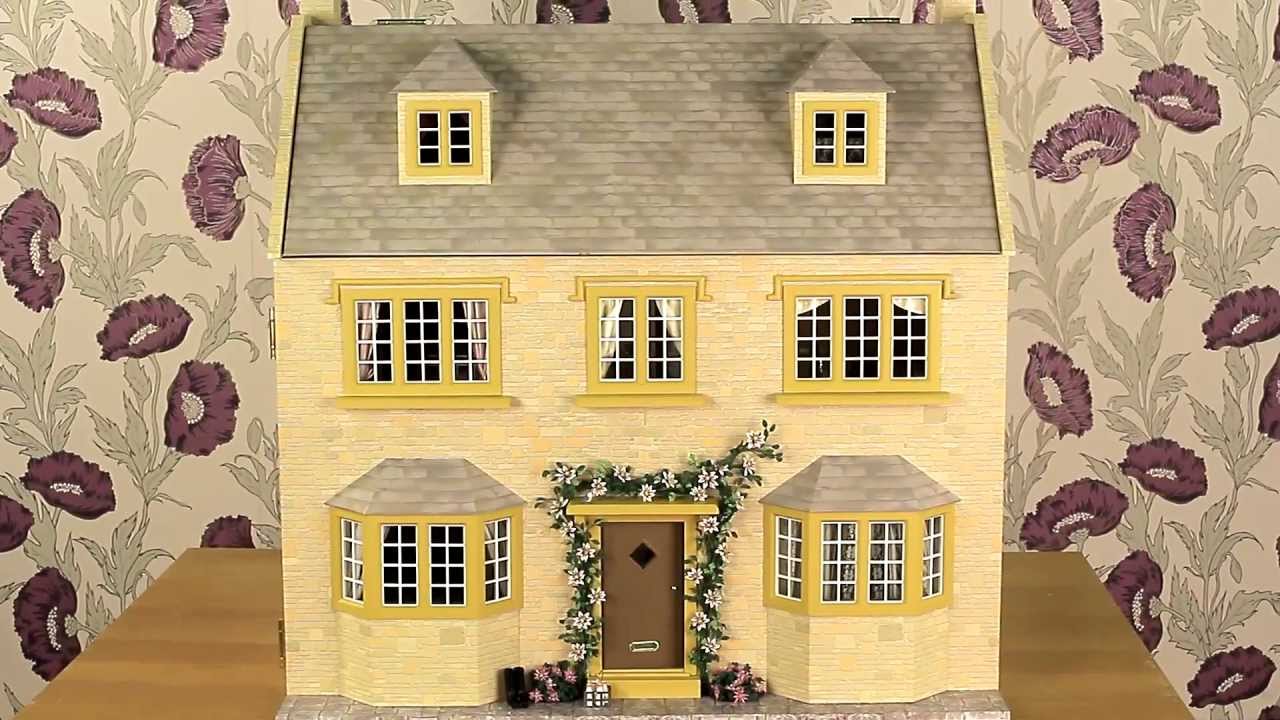 April Cottage Dolls' House redecorated for 2012 - YouTube