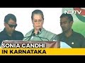 Speeches cannot Fill Stomach: Sonia's Jibe at Modi